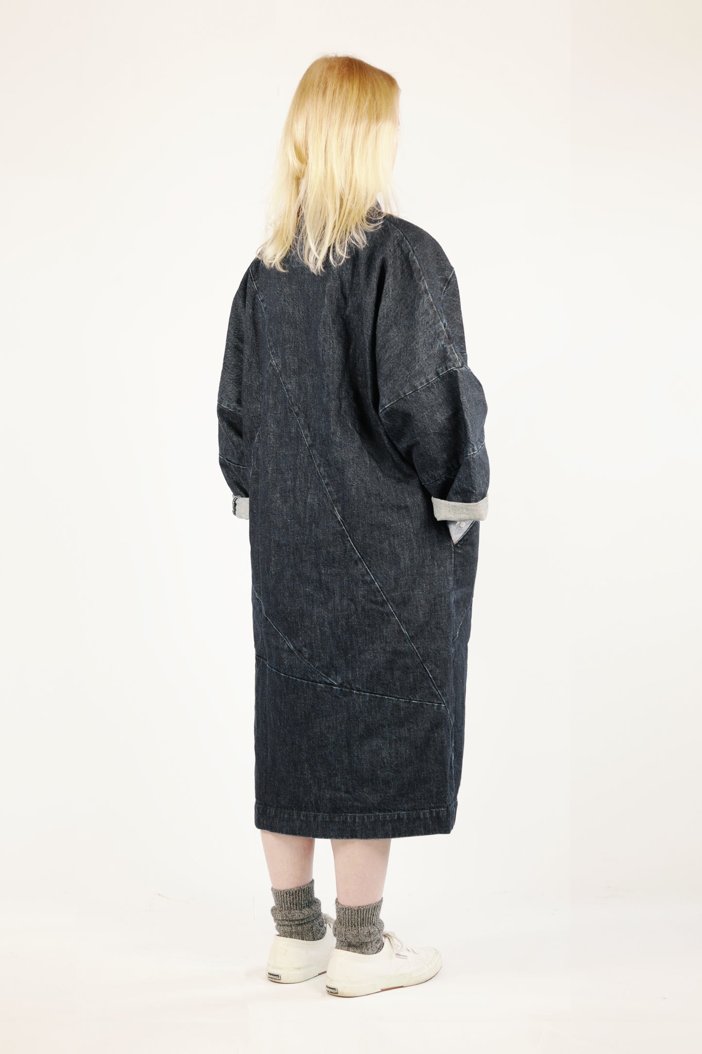 Denim Kimono - Black Stonewashed