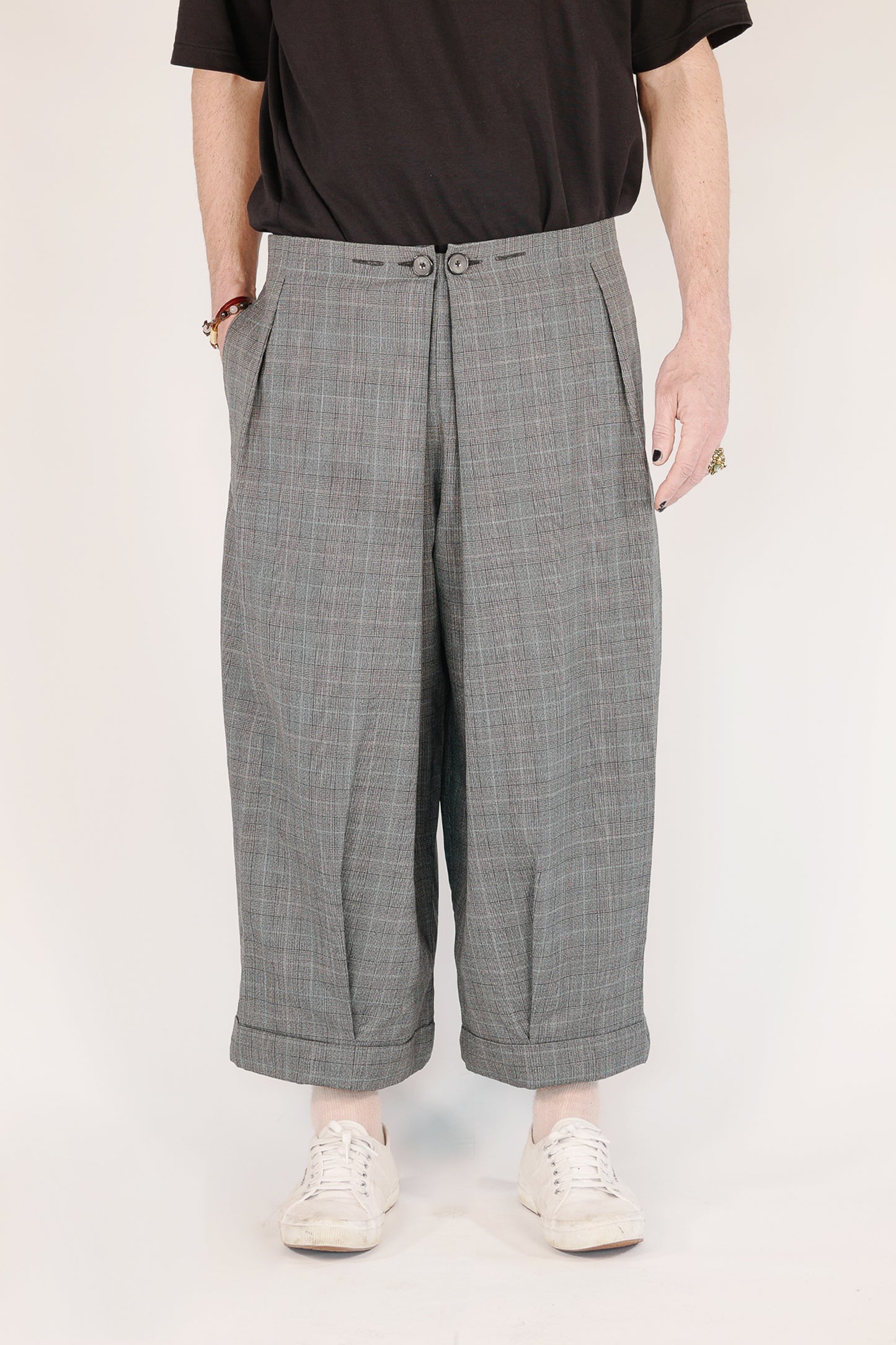 4Size Oversized Pants – Lightwool Prince of Galles