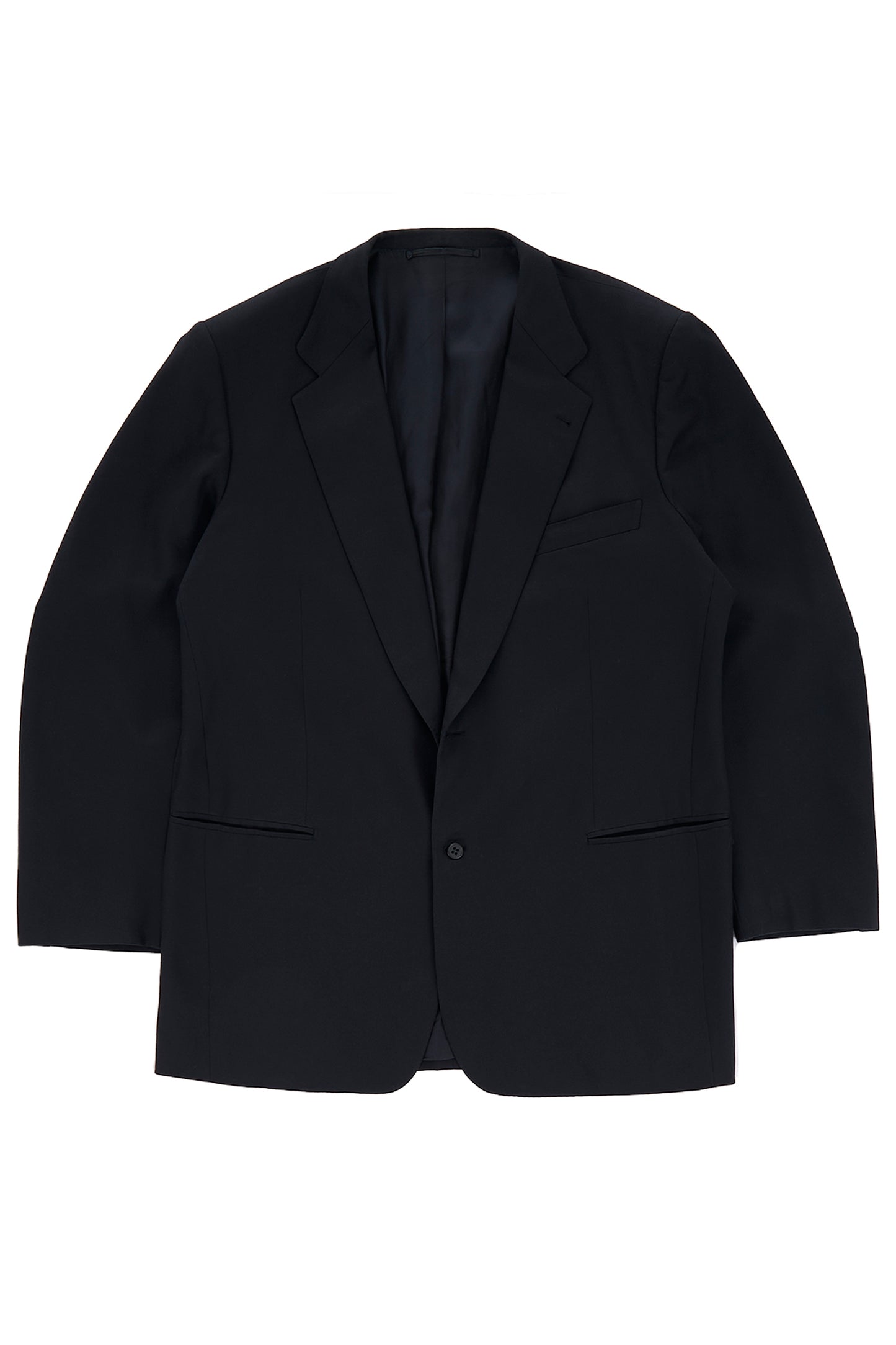 Oversized Tailored Blazer – Black