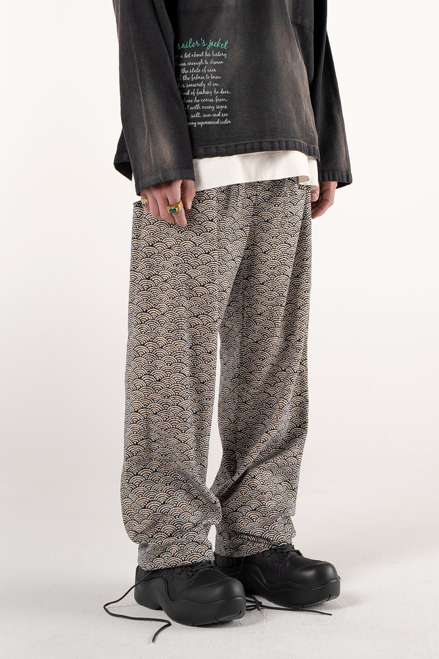 Japanese Pijama Pants - Waves – A Little Known Brand