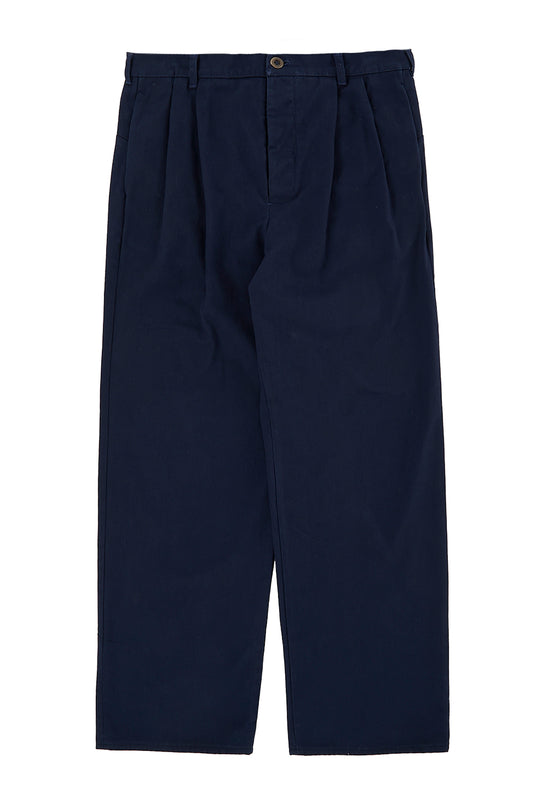 Pleated Pants - Blue Navy